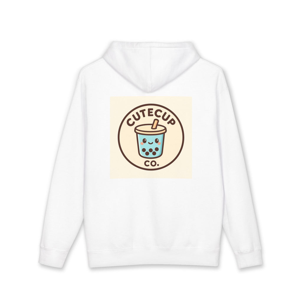 Boba Tea Hoodie — "CuteCup Co." Kawaii Bubble Tea Pullover