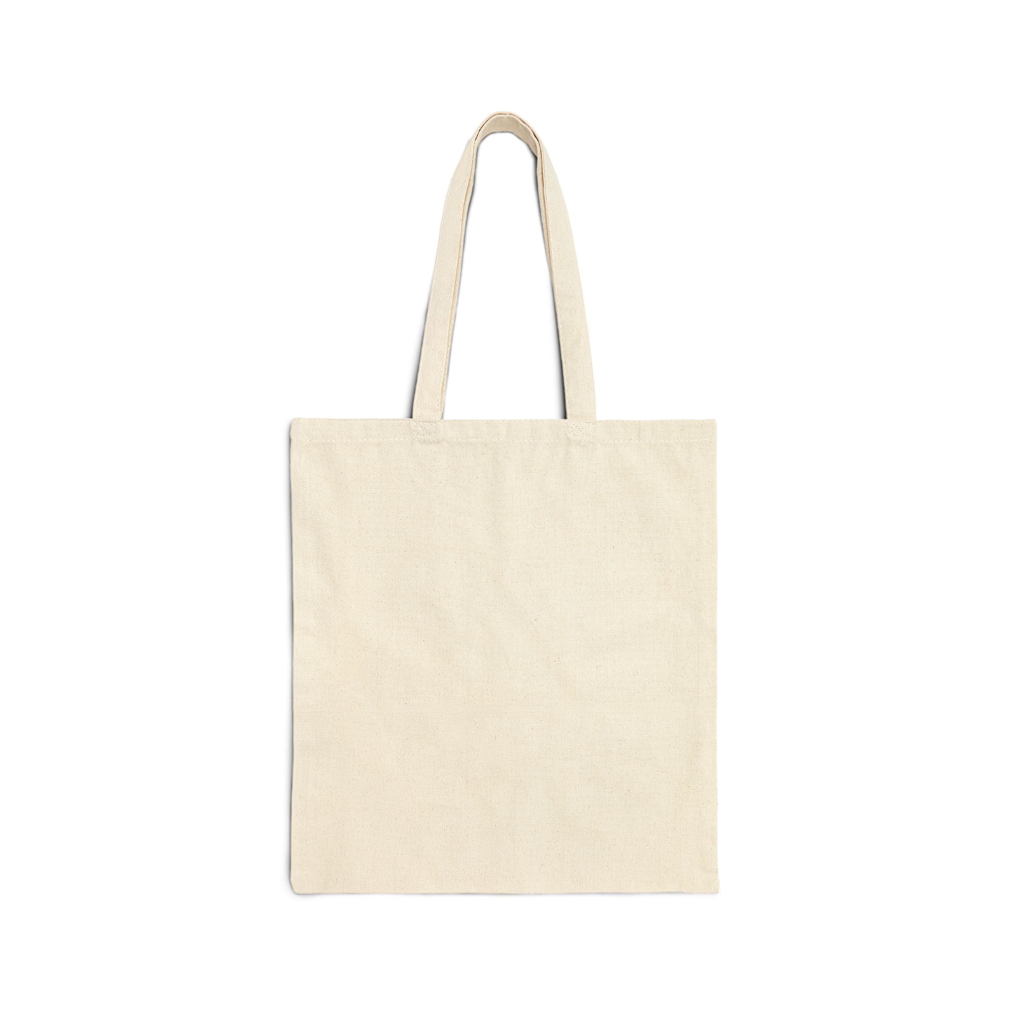 Tote Bag — "Peaceful Moments" Candle Illustration Canvas Tote