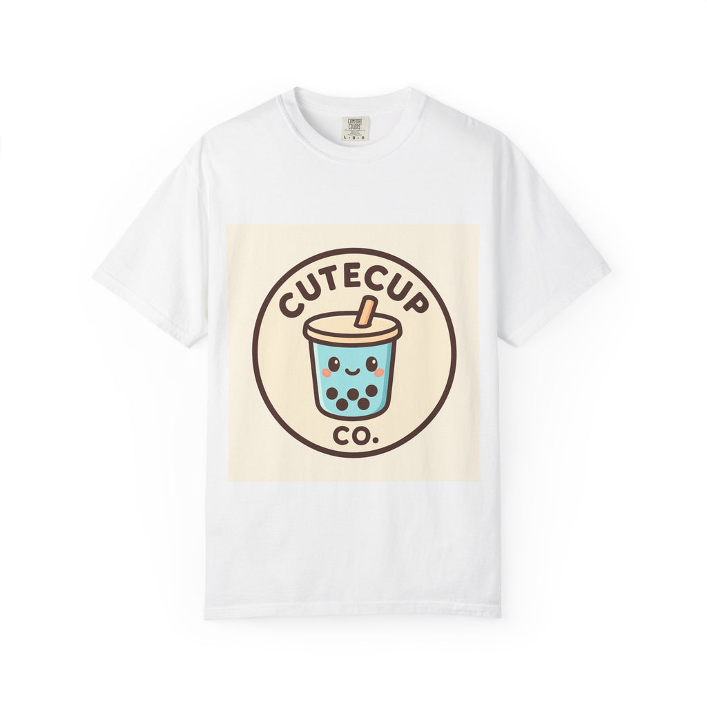 CuteCup Boba Tea T‑Shirt — Kawaii Bubble Tea Graphic Tee