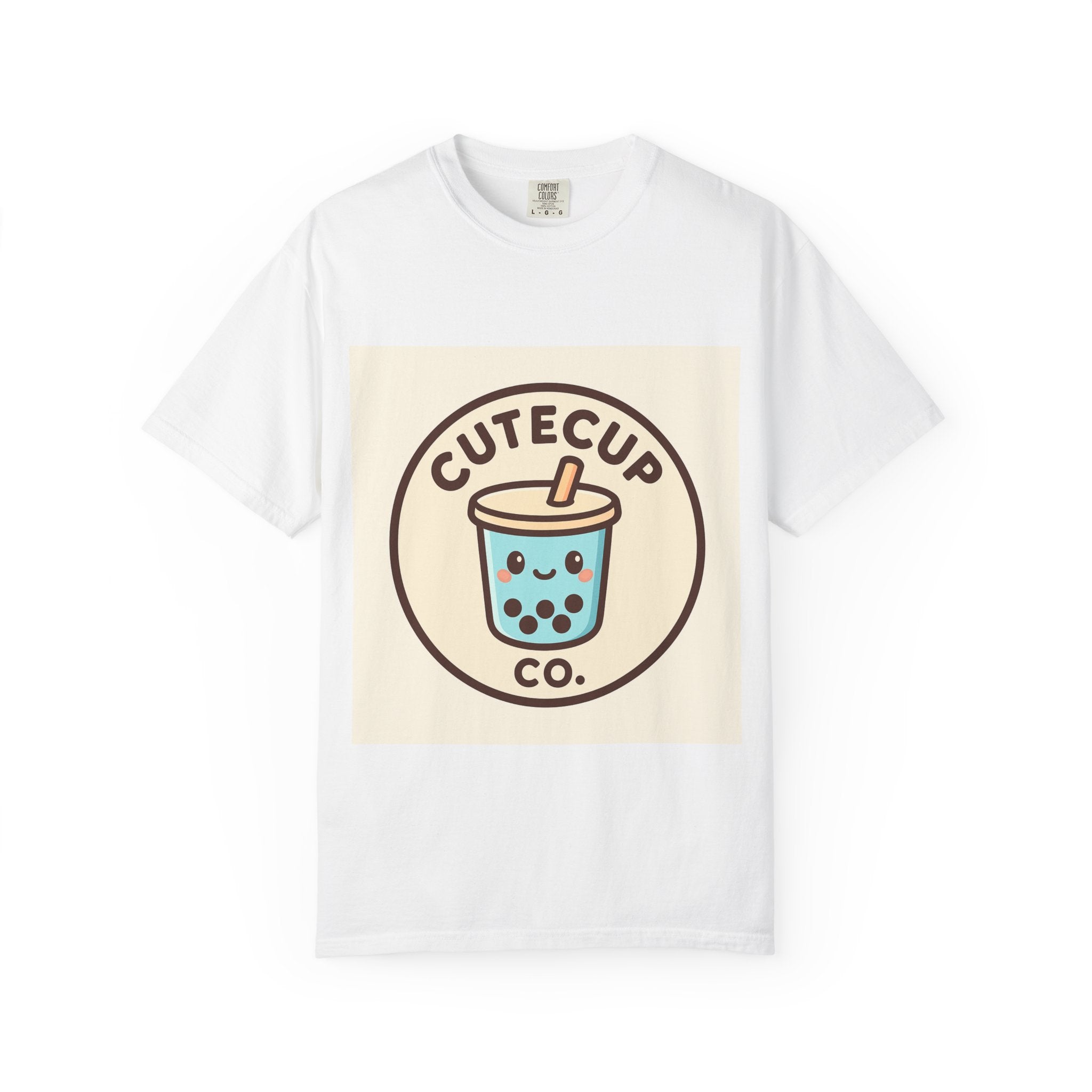 CuteCup Boba Tea T‑Shirt — Kawaii Bubble Tea Graphic Tee